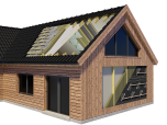 Toiture ondutiss air dynamic et façade