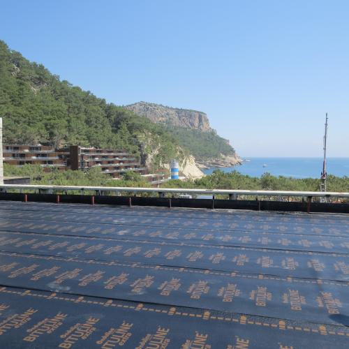 Bituline waterproofing membrane