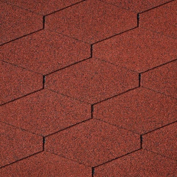 Shingle hexagonal