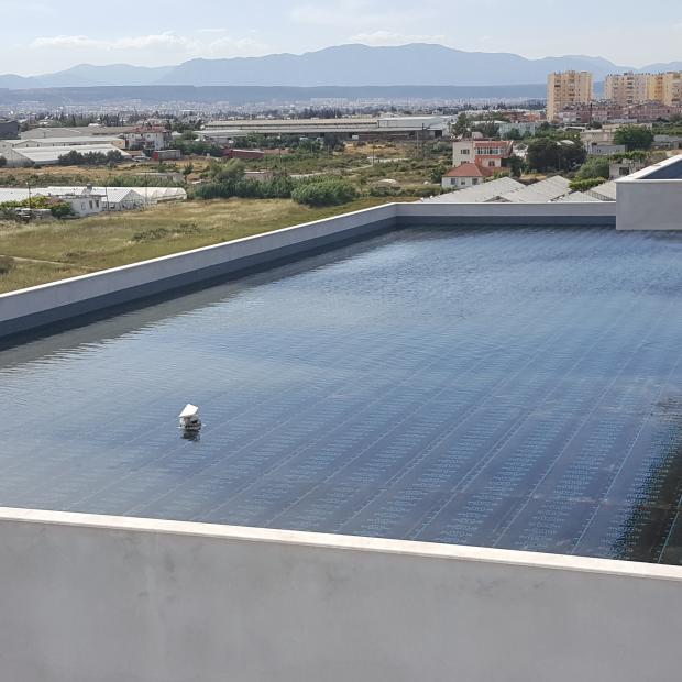 Installing Bituline on a flat roof