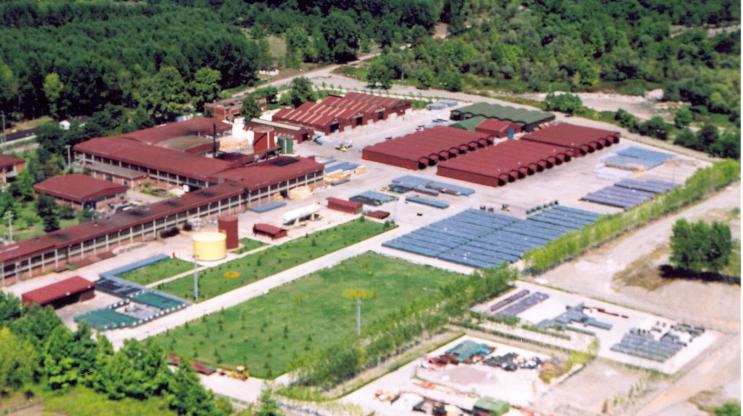 Vue de l'usine de Sapança, en Turquie 
